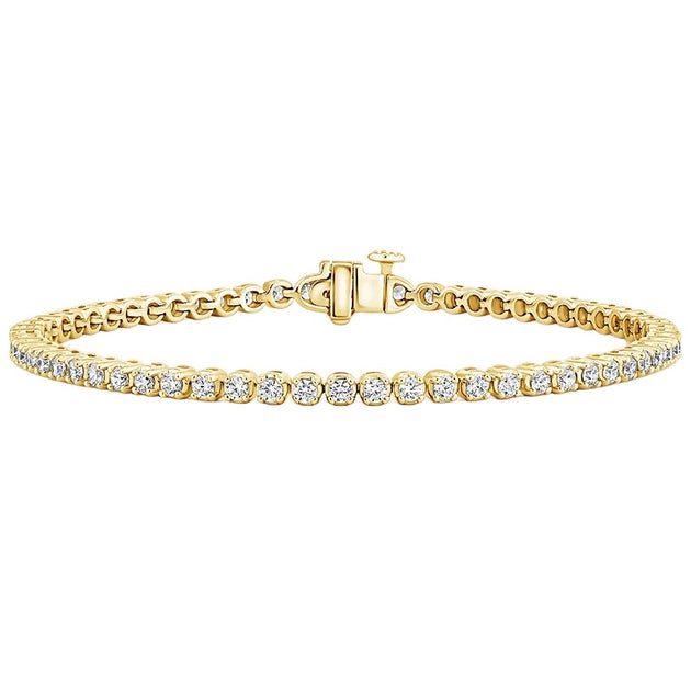 Lab Diamond Tennis Bracelets D, E, F Color, VS Clarity