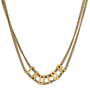 Christian Dior J'ADIOR Choker Necklace in Aged Gold