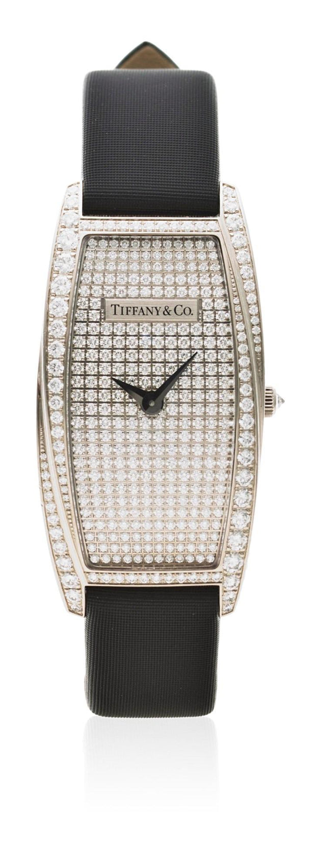 Vintage Tiffany & Co. Diamond and Gold GEMEA Cocktail watch