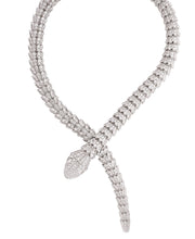 BVLGARI Serpenti Diamond Necklace in 18k White Gold