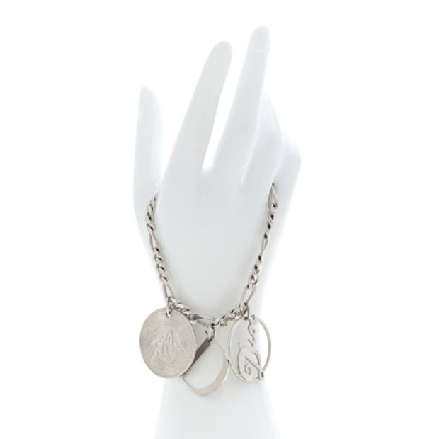 Christian Dior Metal Charm Bracelet