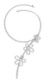 Van Cleef & Arpels Flower Lace collection Diamond Necklace