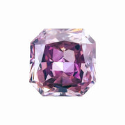 GIA Certified 0.13ct Fancy Deep Pink Cut Cornered Square Natural Diamond