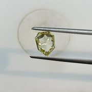 GIA 0.87CT Fancy Intense Yellow VS1 Duchess Cut Diamond