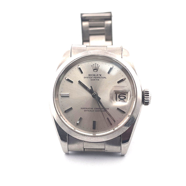 Rolex Oyster Perpetual Date Wrist Watch