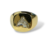 Gia Certified 1.27ct Horse Modified Brilliant L SI1 Diamond Ring in 18k Gold