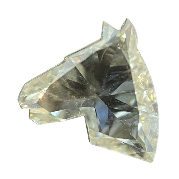 Gia Certified 1.27ct Horse Modified Brilliant L SI1 Diamond Ring in 18k Gold