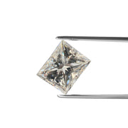 Mesmerizing GIA-certified 1.23 Carat Princess Cut Natural Diamond, A Brilliant H VVS2 Stone