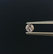 Gia Certified 0.19 Carat Light Purplish I1 Loose Old European Diamond