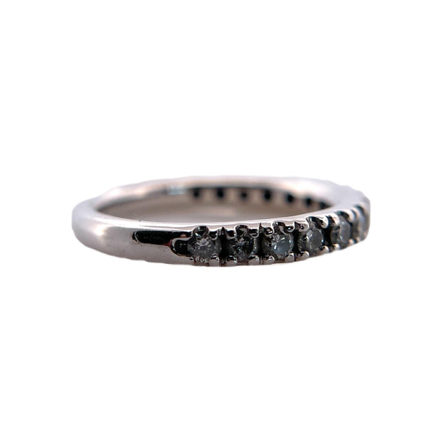 Stunning 14K White Gold Diamond Band