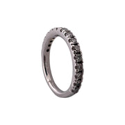 Stunning 14K White Gold Diamond Band