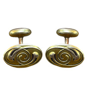 Antique 14K Yellow Gold Victorian Cufflinks