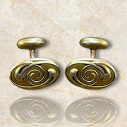 Antique 14K Yellow Gold Victorian Cufflinks