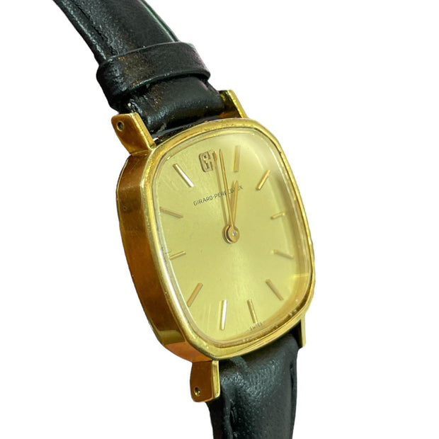 Vintage 18K Yellow Gold Girard Perregaux Manual Wind Watch
