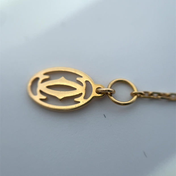 Cartier 18k Yellow Gold D'AMOUR Diamond Bracelet