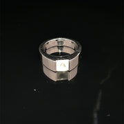 Cartier 18k White Gold Moonstone Ring