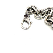 Chrome Hearts Style Silver 925 Y2K Vintage Bracelet
