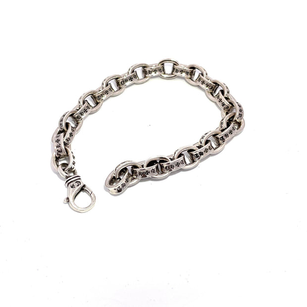 Chrome Hearts Style Silver 925 Y2K Vintage Bracelet