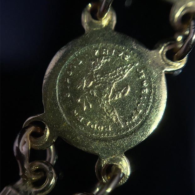 MINI TOKENS BRACELET IN 18K YELLOW GOLD