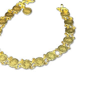 MINI TOKENS BRACELET IN 18K YELLOW GOLD