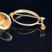 14k Yellow Gold Orchestral Horn Pin