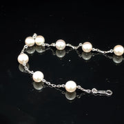 Mikimoto Pearl Exquisite Bracelet 18k White Gold