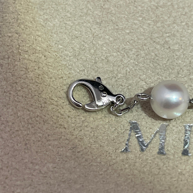Mikimoto Pearl Exquisite Bracelet 18k White Gold