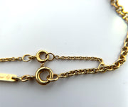 Cartier 18k Gold Multicolor Trinity Ring Pendant Necklace