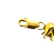 14k Yellow Gold Noah's Ark Bracelet