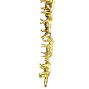 14k Yellow Gold Noah's Ark Bracelet