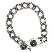 Chrome Hearts Style Vintage Cuban Chain Bracelet