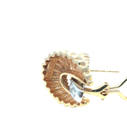 HENRY DANKNER 14k Yellow Gold & White Gold Drop Earrings