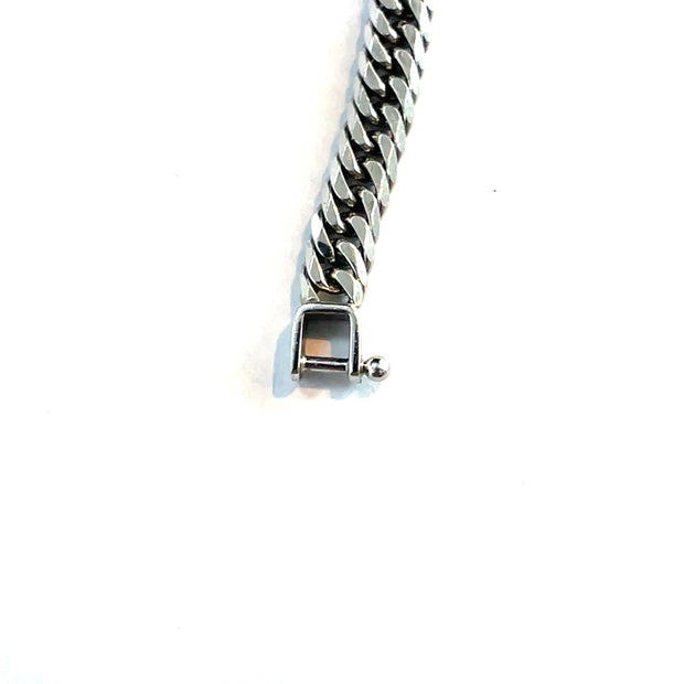 Platinum Cuban Link Bracelet