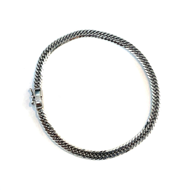 Platinum Cuban Link Bracelet