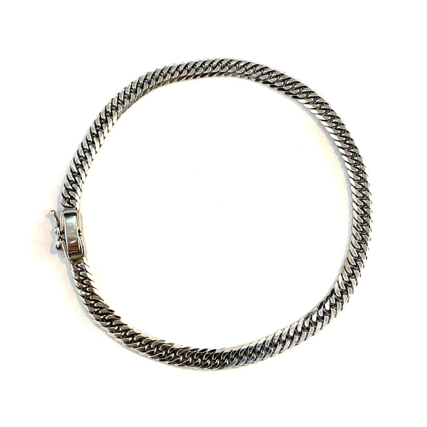 Platinum Cuban Link Bracelet
