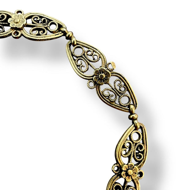 18k Yellow Gold Antique French Bracelet