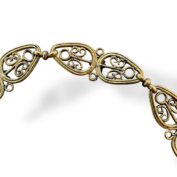 18k Yellow Gold Antique French Bracelet