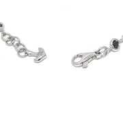 Leo Pizzo Designer 18k White Gold Black Diamond Bracelet