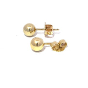 Tiffany & Co. 18k Yellow Gold Beaded Ball Earrings