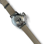 Graham Chronofighter 1695 Romantic stainless steel watch with Leather Belt