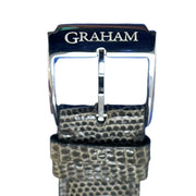 Graham Chronofighter 1695 Romantic stainless steel watch with Leather Belt