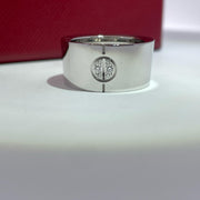 CARTIER Love Cone Diamond 18k White Gold Ring