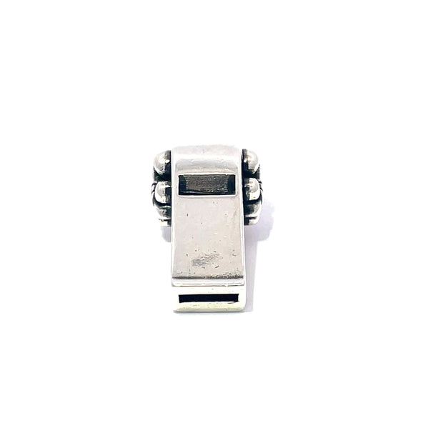 Chrome Hearts Fleur Small Whistle Charm Pendant S925