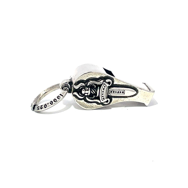 Chrome Hearts dagger Whistle Charm Pendant s925