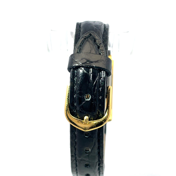 Swiss 999.9 Gold Ingot Watch with Genuine Leather Belt