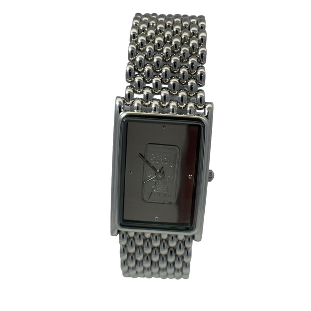 Swiss Credit Suisse 1g 999.5 Purity Platinum Ingot Classic Watch
