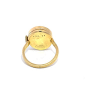 Bucherer 18k Yellow Gold Vintage size6.5 Watch Ring