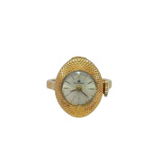 Bucherer 18k Yellow Gold Vintage size6.5 Watch Ring
