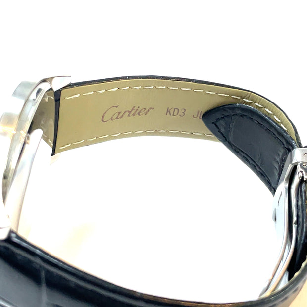 Cartier Drive de Cartier Steel & Leather Watch