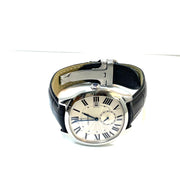 Cartier Drive de Cartier Steel & Leather Watch